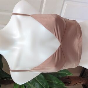 Mura Boutique Women's Crop Top w/Adjustable Straps Size Small